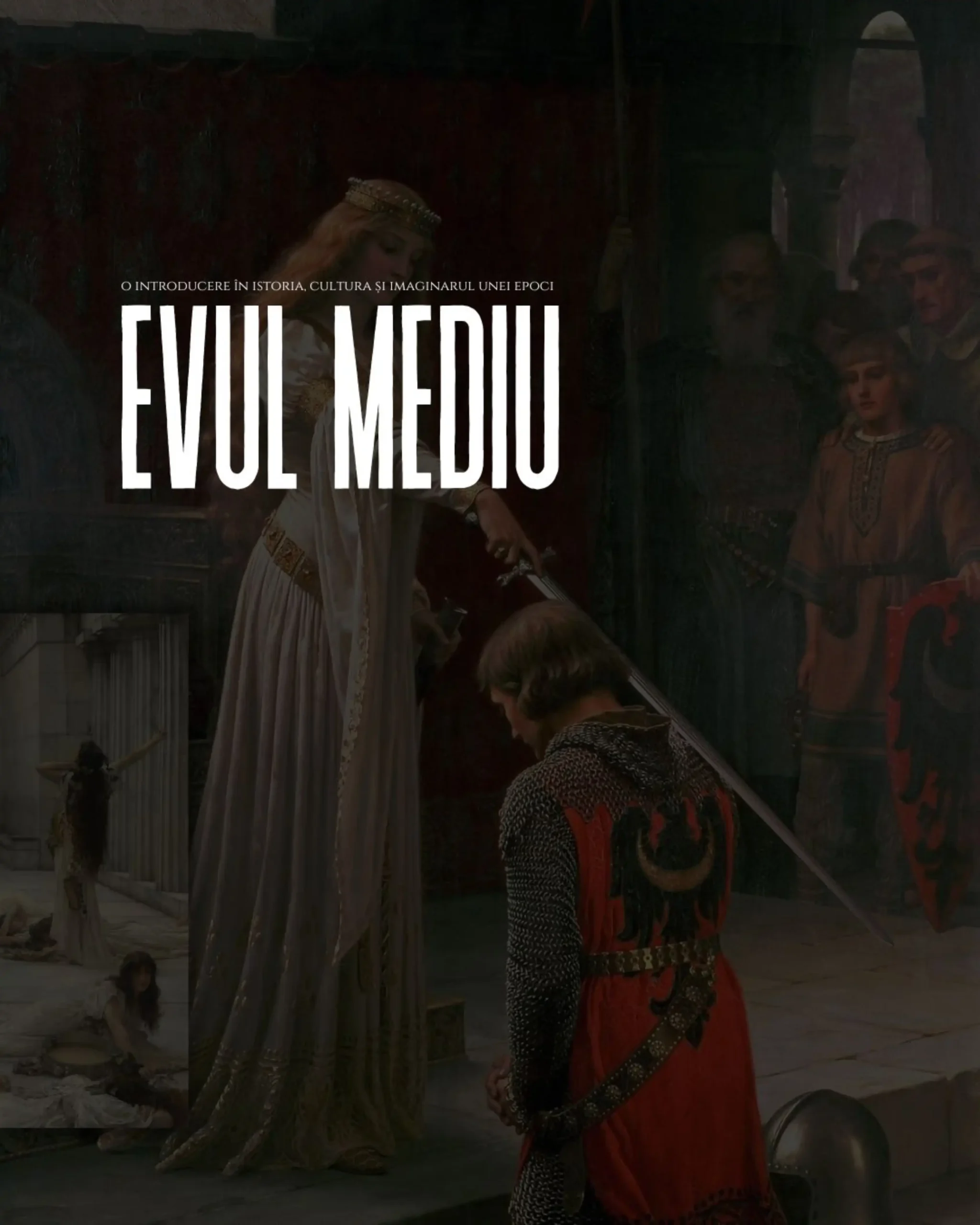 Copertă de articol pentru „Evul Mediu – o introducere în istoria, cultura și imaginarul unei epoci”.