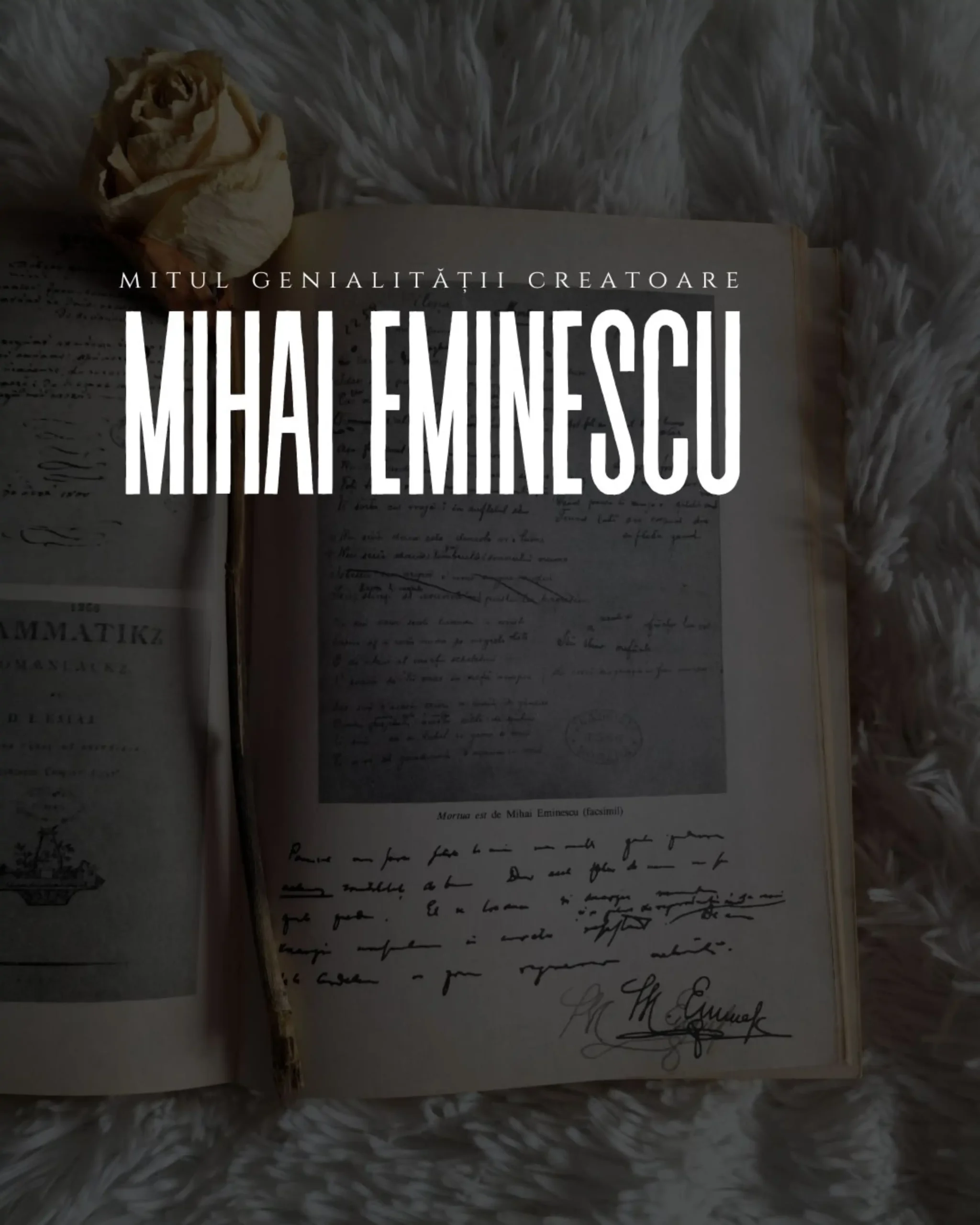 Mihai Eminescu – portret și titlu editorial despre receptarea culturală